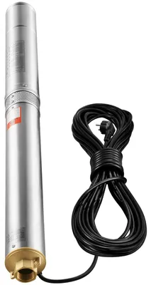 Produktbild von Tiefwasserpumpe - Brunnenpumpe - Tauchpumpe - Gartenpumpe - Schmutzwasserpumpe - 1100W leistungsstarker Motor