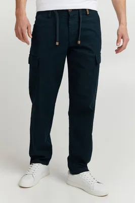 Produktbild von INDICODE IDMosat Herren Cargohose aus Leinenmix Lange Hose