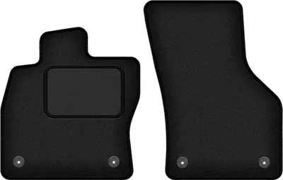 Immagine prodotto di Wielganizator tappetini auto velours anteriori adatto per Volkswagen Golf VIII (2019-, alltrack, hatchback, station wagon, variant) neri, set 2 pz, con fissaggi