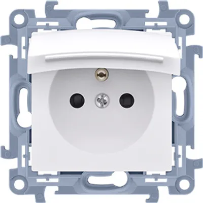 Obrázek produktu pro Kontakt-Simon CGZ1BU.01/11, Bílá, Plast, IP44, 250 V, 77 mm, 44 mm