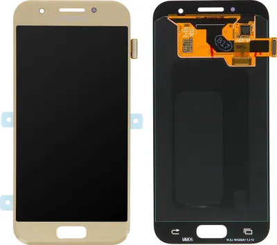 Produktbild von Samsung, Ersatzteil LCD-Display mit Touchscreen für Samsung Galaxy A3 (2017), Gold