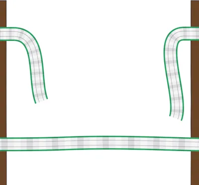 Produktbild von 2 x Litzclip Seilverbinder 5mm, verzinkt, 10 Stück für Weidezaun Reparatur (20X)