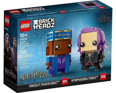 Obrázek produktu pro LEGO® BrickHeadz 40618 Kingsley Shacklebolt™ a Nymphadora Tonksová™