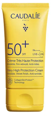 Obrázok produktu pre Krém Caudalie Vinosun Protect s vysokou ochranou SPF 50+, 50 ml