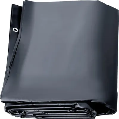 Immagine prodotto di Telone di copertura per piscina - PVC carbone - 4 x 7 m - Impermeabile - Copertura invernale - Piscina rettangolare - Antisporco - Copertura per piscina