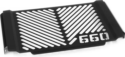 Zdjęcie produktu dla Osłona chłodnicy ZIEGER kompatybilna z logo Triumph Trident 660 czarna