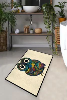Imagen del producto de Mjolnir, Alfombrilla de baño, Multicolores, 100% poliéster, 70 x 120 cm