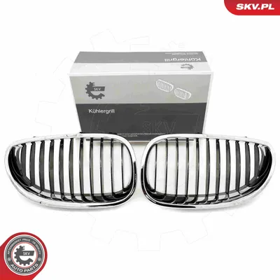 Produktbild von ESEN SKV 66SKV169 Kühlergrill Frontgrill für BMW 5 Limousine (E60) Chrom/Schwarz