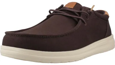 Produktbild von HEY DUDE PAUL Herren Freizeitschuhe aus strapazierfähigem Canvas in Braun