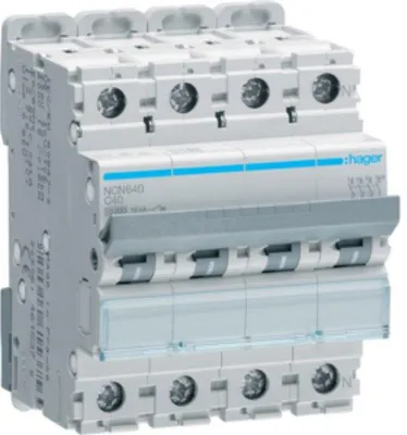 Zdjęcie produktu dla Hager NCN640, 400 V