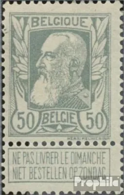 Produktbild von Briefmarken Belgien 1905 Mi 75 mit Falz Unabhängigkeit