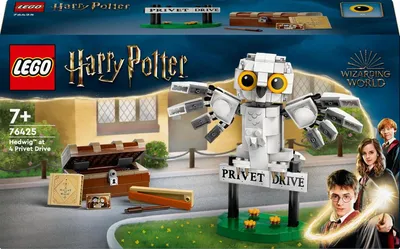 Produktbild von Lego Harry Potter 76425 Hedwig-336 Teile, Besuch am Ligusterweg 4 10 cm
