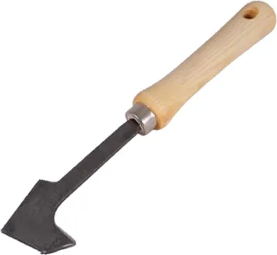 Produktbild von Fugenkratzer mit kurzem Eschenholzgriff, 12 cm Kopflänge, zum Entfernen von Unkraut