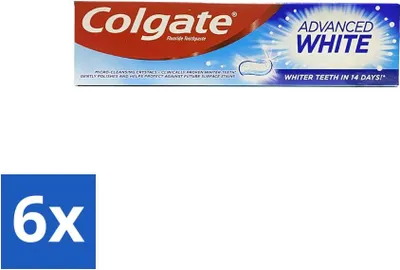 Produktbild von Colgate - Advanced White - Zahnpasta - 100ml - Vorteilspack - 6 Stücke