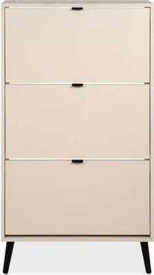 Obrázek produktu pro Botník se 3 výklopnými dvířky a 2 přihrádkami na dvířka, šířka 70 cm - VIGO