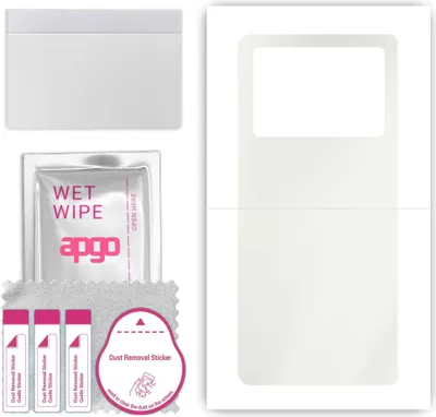 Produktbild von apgo Rückseite Schutzfolie, Matt, kompatibel mit Vivo X Fold, Hinten Hydrogel-Displayschutzfolie mit Positionierhilfe, kratzfest, einfache Montage