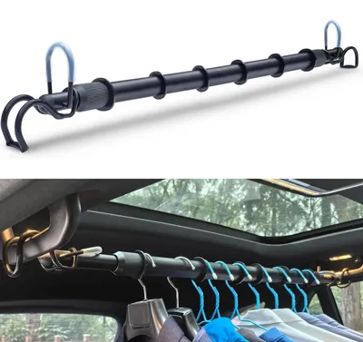 Immagine prodotto di Omgoods - Gruccia robusta per abbigliamento auto, ideale per viaggi