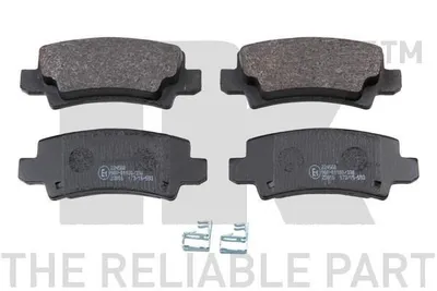 Produktbild von NK Bremsbeläge Satz Hinten Bremsklötze für TOYOTA COROLLA (ZZE12, NDE12, ZDE12) 224560
