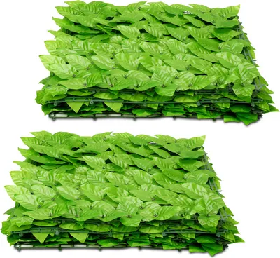Produktbild von Aopunly Sichtschutzhecke Windschutz 1*3M Efeu Sichtschutz Balkonverkleidung Blätterzaun,grün