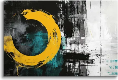 Obrázek produktu pro Moderní malba na plátně do obývacího pokoje Abstraktní nástěnná dekorace 80x120