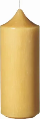 Produktbild von 100% Reines Bienenwachs Stumpenkerzen 120 x Ø 68 mm, 1 Stück