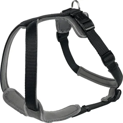 Produktbild von HUNTER Geschirr Neopren schwarz/grau S