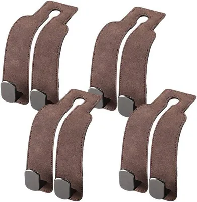 Produktbild von Famanu Halter für Kopfstützen - Set von 2, doppelte Haken für Sitze und Stauraum