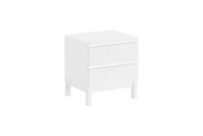 Image de Vipack Chevet eva - couleur blanc