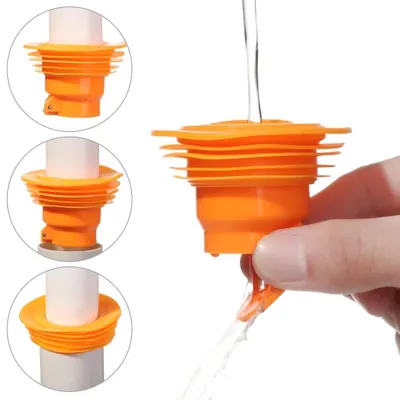 Produktbild von Geruchsstopper, Bodendeodorant, Küchenspülen-Ablaufventil, Deodorant-Siphon, Wannenstopfen, Küchenwerkzeug, 1 Stk.