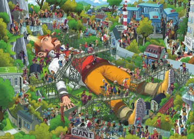 Produktbild von Oesterle, U: Gulliver Puzzle