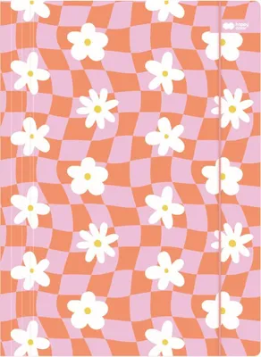 Image de Happy Color : Chemise A4+ en carton avec élastique BLOOM-Pastel, lot de 10
