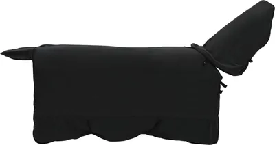 Produktbild von vidaXL Pferdedecke Schwarz 165 cm Polyester