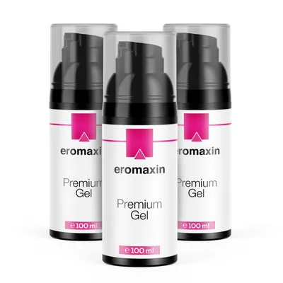 Image de Eromaxin Premium Gel - Gel pour hommes - pour durer plus longtemps - 100 ml par flacon 3x
