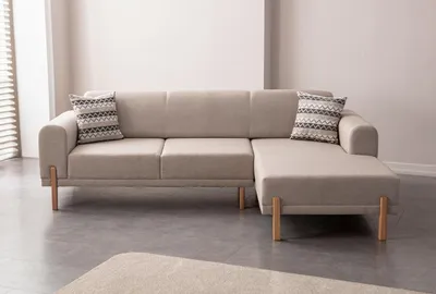Immagine prodotto di Comodo divano angolare con ampia seduta e design elegante