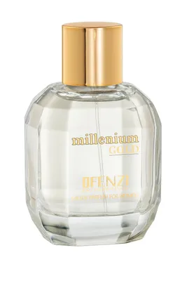 A clear product shot of a perfume bottle against a white background.