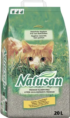 Produktbild von Katzenstreu Natusan klumpend 20 l
