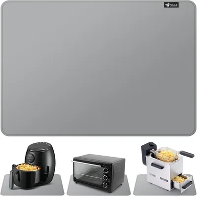 Zdjęcie produktu dla Hitzebeständige Silikonmatte für Küchengeräte 30 x 45 cm Grau