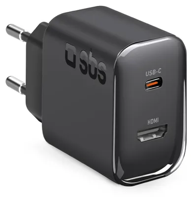 Immagine prodotto di SBS Caricatore Caricabatterie 65W Con Porta HDMI