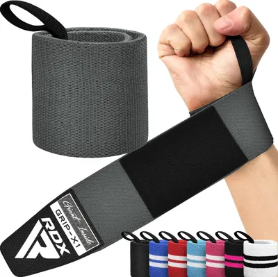 Produktbild von RDX Anti-Rutsch Unisex Elastische Pro 18 Baumwollgurte Gewichtheben Handgelenkbandagen