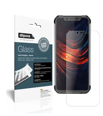Produktbild von 1x Schutzfolie für Blackview BV9600 Plus matt - Anti-Shock 9H Folie dipos Glass Kunststoffglas