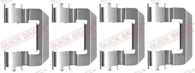 Produktbild von Zubehörsatz, Scheibenbremsbelag QUICK BRAKE 109-0014