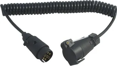 Produktbild von Verlängerungskabel Anhängerkabel 7 polig 3 m 12V Stecker Spiralkabel Anhänger