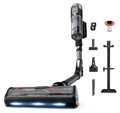 Produktbild von Rowenta X-Force Flex 16.60 RH9C71E0, 2-in-1-Stabstaubsauger, Beutellos, Schwarz, Blau, Trocken, Zyklonal, LED