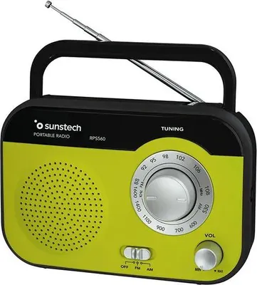Produktbild von Tragbares Funkgerät sunstech rps560/ grün