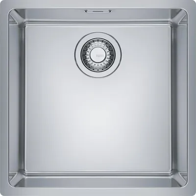 Produktbild von Franke Maris Unterbauspüle Edelstahlspüle MRX 110-40 Drehknopf Edelstahl ab 50 cm 122.0537.616 - inkl.