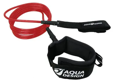 Immagine prodotto di Aquadesign SUP Leash dritto 10' rosso, taglia unica