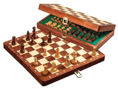 Produktbild von Cestovný šachový set Philos deluxe magnetický 26,5x13,5
