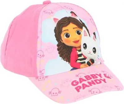 Produktbild von Gabby's Dollhouse Baseballcap Kappe für Kinder ideal für Frühling und Sommer Rosa