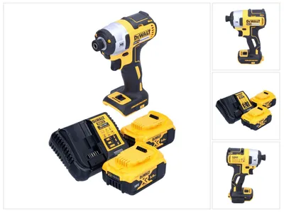 Imagen del producto de DeWalt DCF 887 P2 Llave de impacto 18 V 205 Nm 1/4'' Sin escobillas + 2x batería 5.0 Ah + cargador