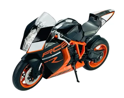 Zdjęcie produktu dla Welly KTM 1190 RC8 R, model w skali 1:10, nowy, w oryginalnym opakowaniu. Model metalowy, numer katalogowy 62806